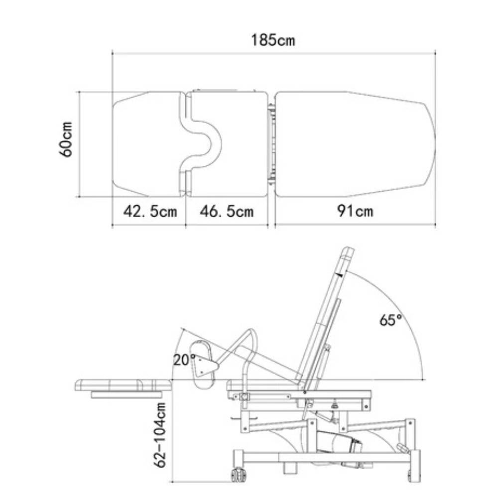 ΗΛΕΚΤΡΙΚΗ ΓΥΝΑΙΚΟΛΟΓΙΚΗ ΠΟΛΥΘΡΟΝΑ EL3603 - Image 3